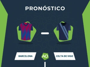 Imagen destacada para el pronóstico al Barcelona vs Celta de Vigo