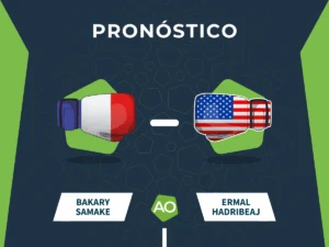 Pronóstico de la pelea entre Bakary Samake y Ermal Hadribeaj el 25/04/26