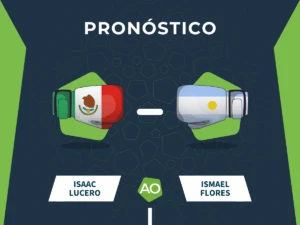 Pronóstico de la pelea entre Isaac Lucero vs Ismael Flores el día 02/05/26
