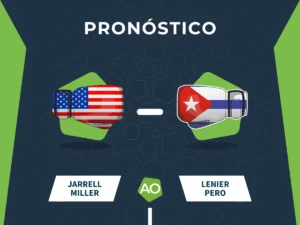 Pronóstico de la pelea entre Jarrell Miller y Lenier Pero el 25/04/26