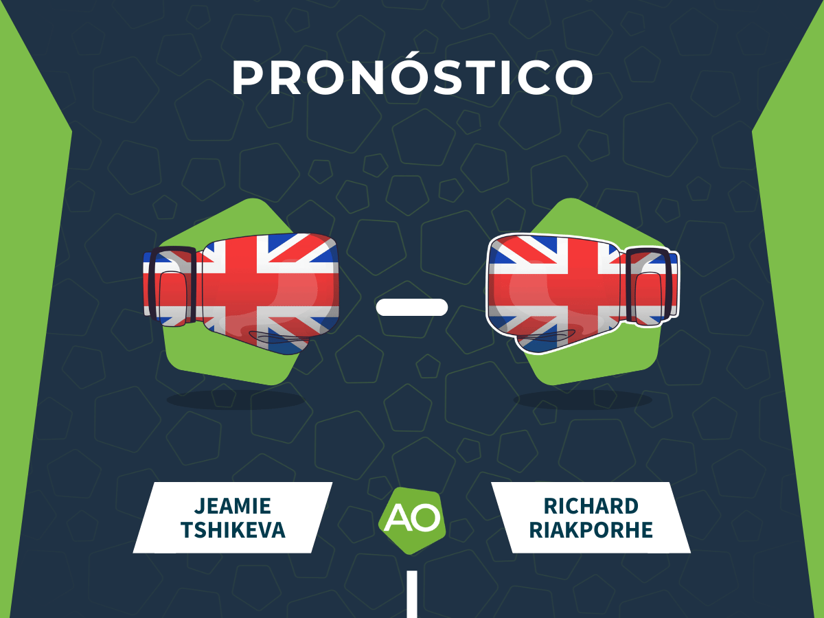 Pron&oacute;stico de la pelea entre Jeamie Tshikeva y Richard Riakporhe el 11/04/2026
