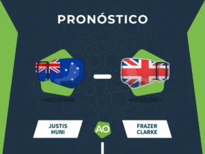 Pronóstico de la pelea entre Justis Huni vs Frazer Clarke el 11/04/26