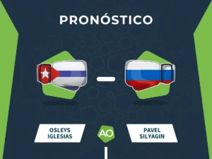Pronóstico de la pelea entre Osleys Iglesias vs Pavel Silyagin el 09/04/26