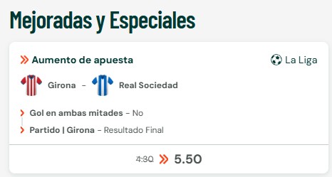 Aumento de apuesta PAF