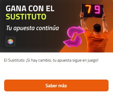 Gana con el sustituto Luckia