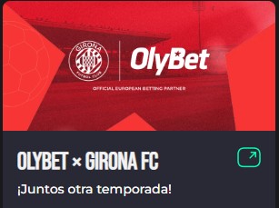 Olybet patrocinio Girona