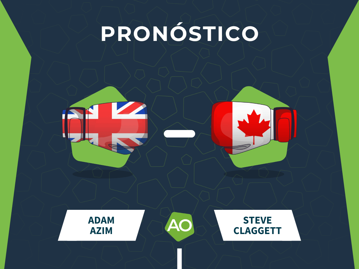 Pronóstico de la pelea entre Adam Azim y Steve Claggett el día 30/05/26
