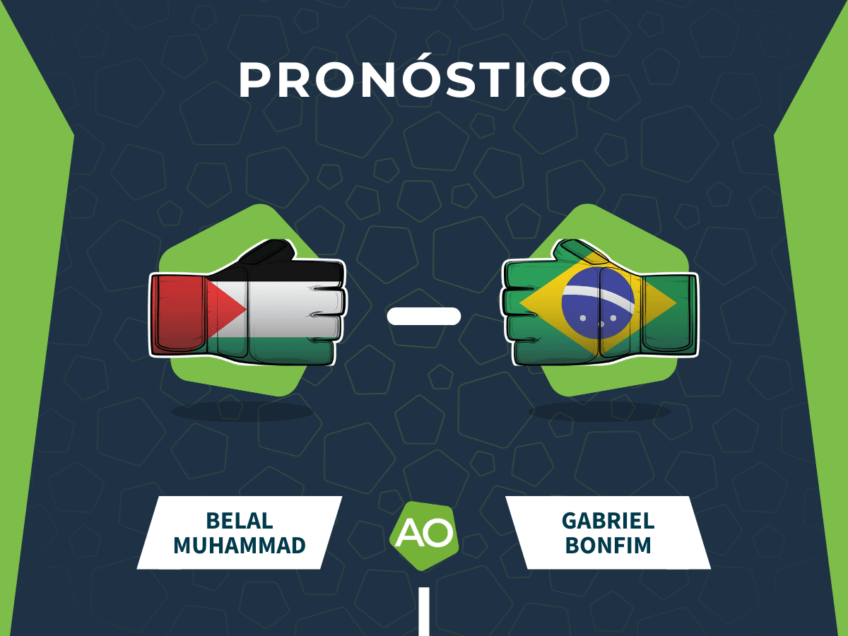 pronostico belal muhammad vs gabriel bonfim 07/06/26