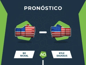pronostico bo nickal vs kyle daukaus 15/06/26
