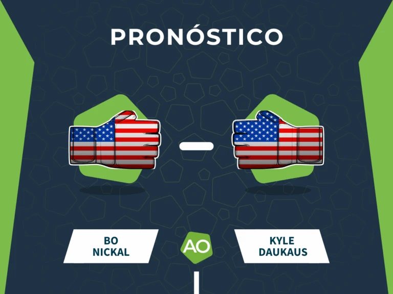 pronostico bo nickal vs kyle daukaus 15/06/26