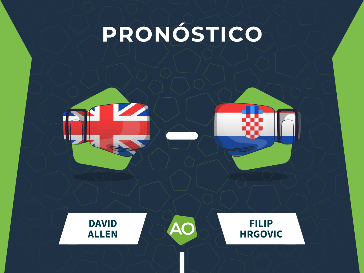 Pron&oacute;stico de la pelea David Allen vs Filip Hrgovic el d&iacute;a 16/05/26