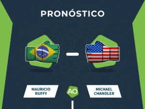 pronostico mauricio ruffy vs michael chandler 15/06/26