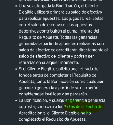 Problema con términos bono daznbet y servicio de atención al cliente