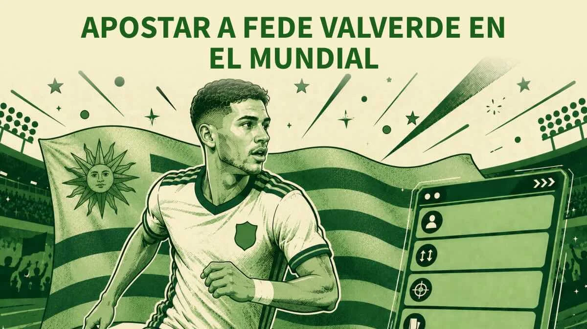 Apuestas por Federico Valverde en el Mundial de 2026