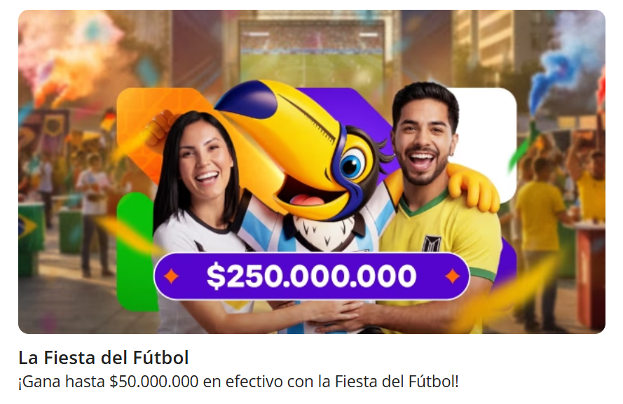 Imagen Bono Mundial de Betsson - promo copa mundial 2026
