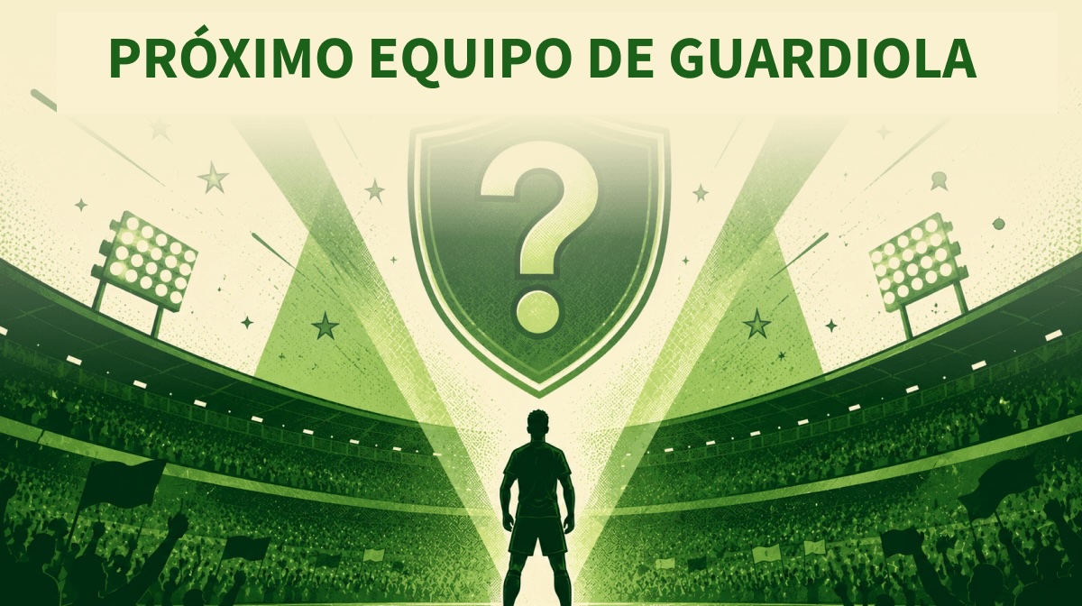 Imagen destacada texto sobre a qué equipo entrenará Guardiola según las apuestas