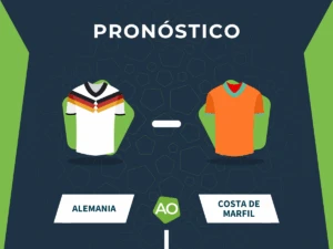 Imagen destacada del pronóstico entre Alemania y Costa de Marfil