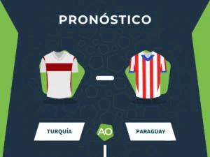 Imagen destacada del pronóstico entre Turquía y Paraguay