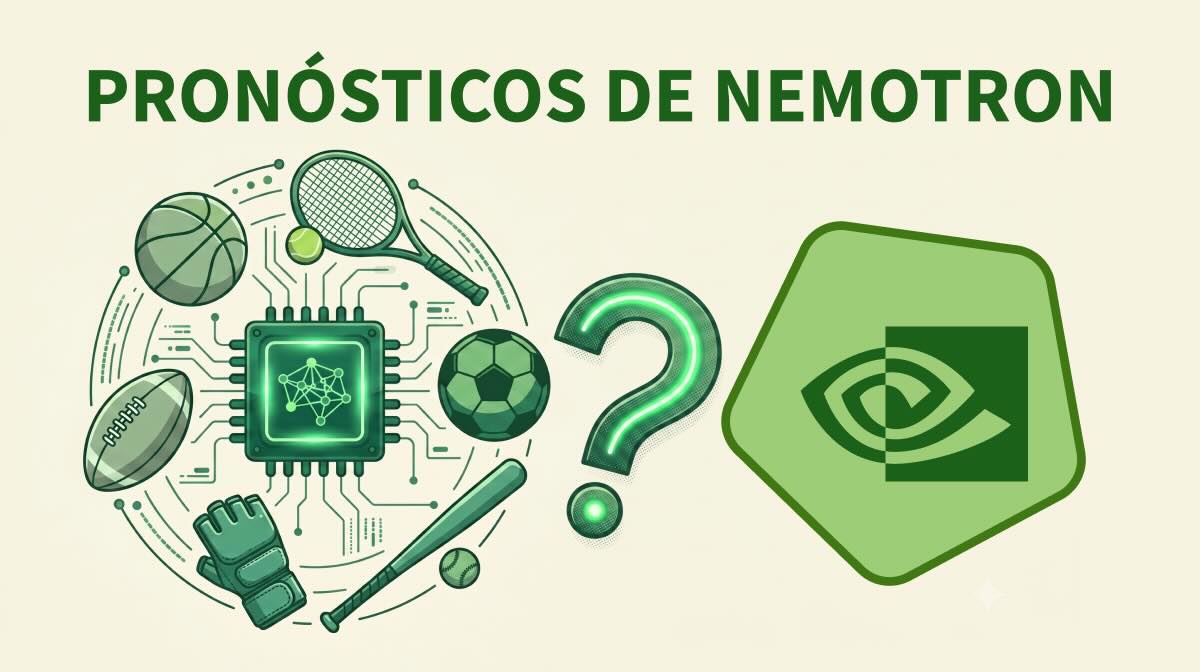 Imagen destacada pronósticos de apuestas con modelos de IA - Nemotron Nvidia