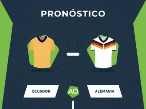 Imagen del pronóstico entre Ecuador y Alemania en la Copa del Mundo 2026