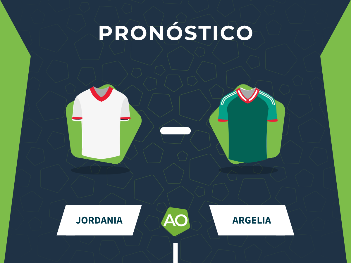Imagen destacada del partido Jordania vs Argelia