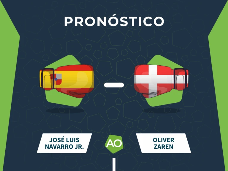 Pron&oacute;stico de la pelea entre Jos&eacute; Luis Navarro Jr. y Oliver Zaren el d&iacute;a 19/06/26 en Madrid.