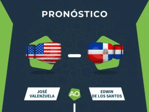 Pronóstico de la pelea entre José Valenzuela y Edwin De Los Santos el día 28/06/26 en Las Vegas, USA.