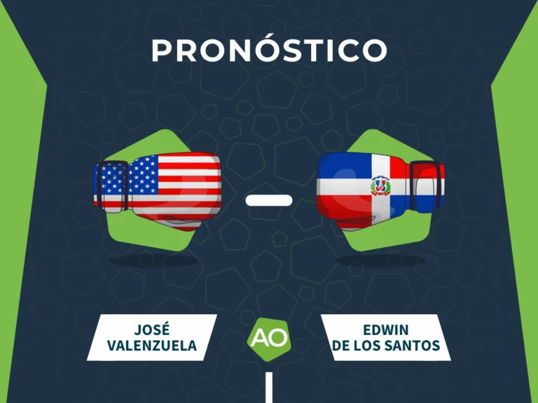 Pronóstico de la pelea entre José Valenzuela y Edwin De Los Santos el día 28/06/26 en Las Vegas, USA.