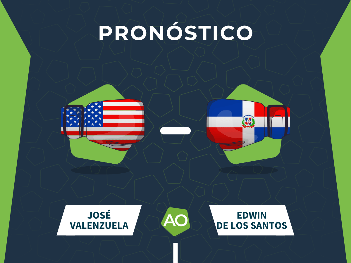 Pron&oacute;stico de la pelea entre Jos&eacute; Valenzuela y Edwin De Los Santos el d&iacute;a 28/06/26 en Las Vegas, USA.