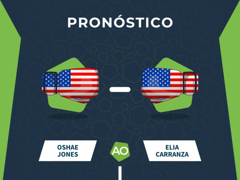Pronóstico de la pelea entre Oshae Jones vs Elia Carranza el día 13/06/26 en Florida, USA.