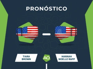 Pronóstico de la pelea entre Tiara Brown vs Hannah Noelle Rapp el día 13/06/26 en Florida