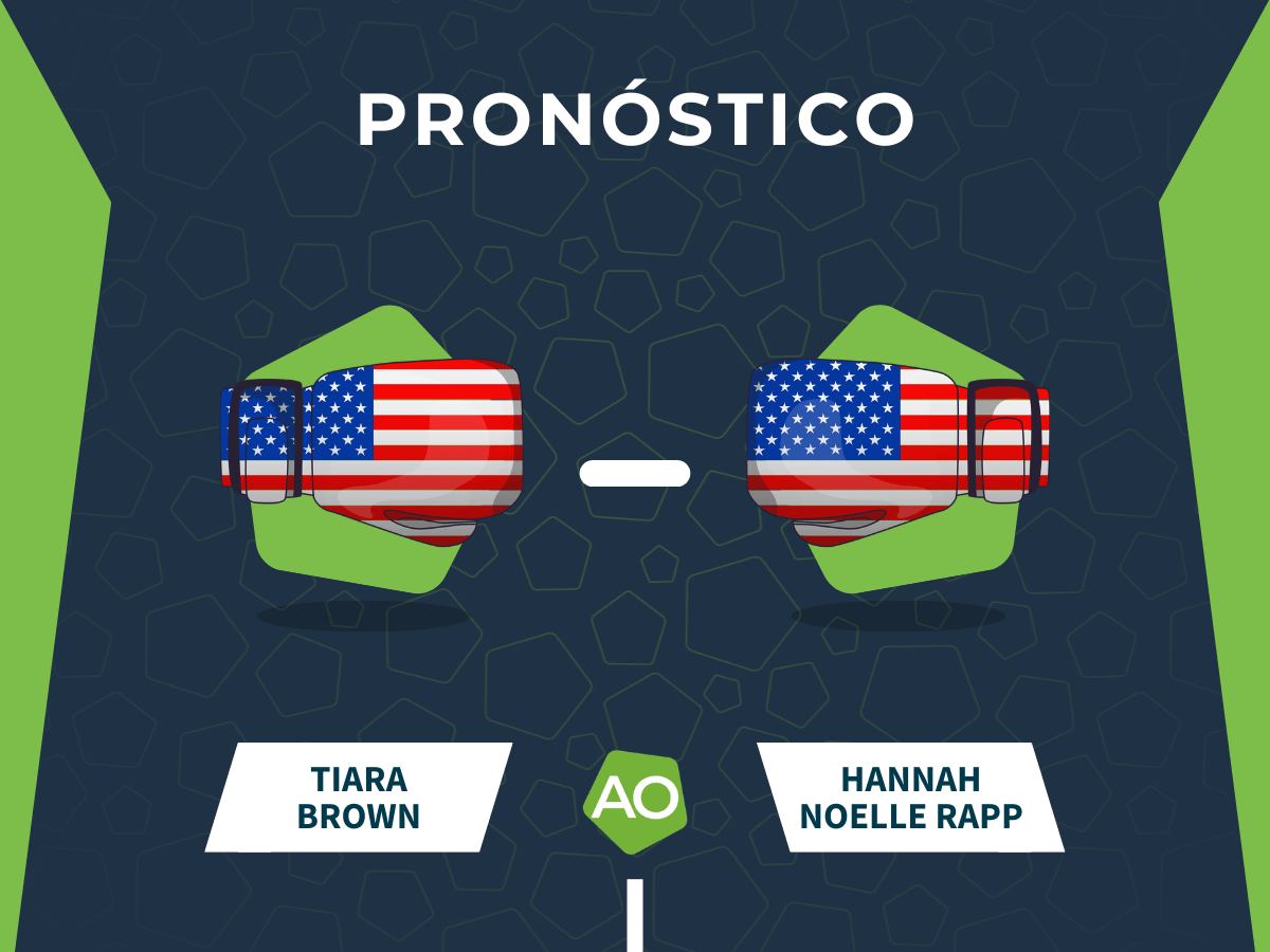 Pron&oacute;stico de la pelea entre Tiara Brown vs Hannah Noelle Rapp el d&iacute;a 13/06/26 en Florida