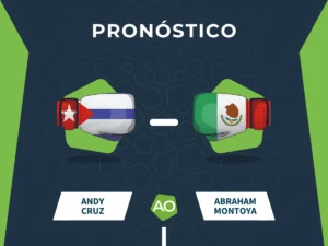 Pronóstico de la pelea entre Andy Cruz y Abraham Montoya el día 18/07/26 en California.