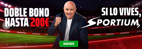 Doble bono Sportium apuestas