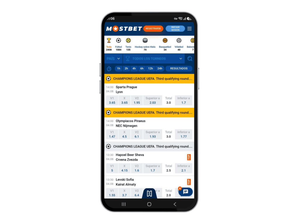 mostbet vista previa movil 2