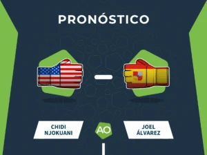 Pronóstico de la pelea entre Chidi Njokuani y Joel Álvarez el 15/08/26 en Philadelphia por el UFC 330.