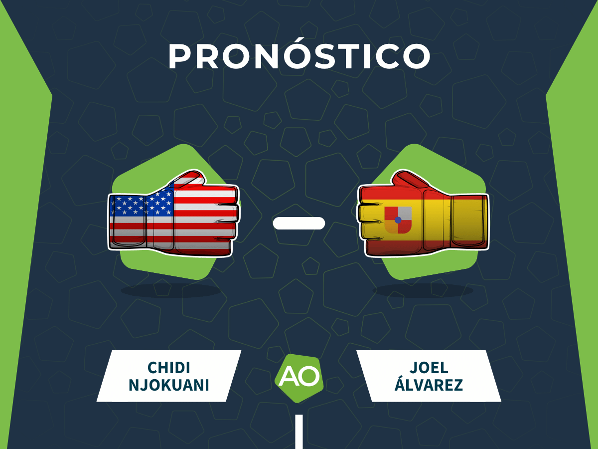 Pronóstico de la pelea entre Chidi Njokuani y Joel Álvarez el 15/08/26 en Philadelphia por el UFC 330.