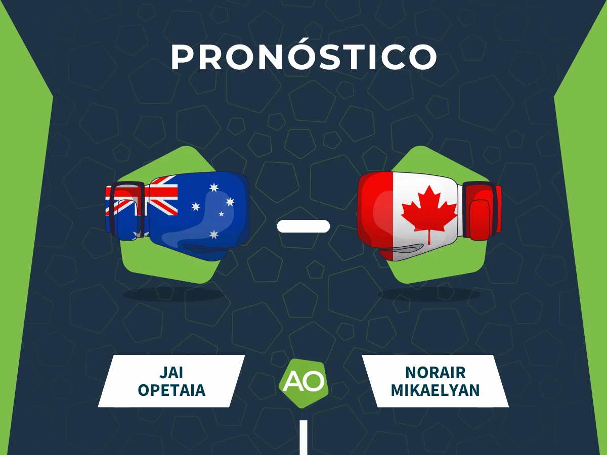 Pronóstico Jai Opetaia vs Norair Mikaelyan (12/09/26) | Título Crucero ZUFFA