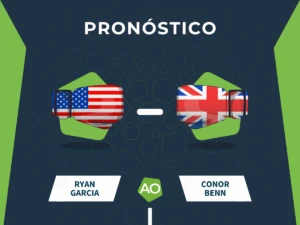Pron&oacute;stico del combate entre Ryan Garc&iacute;a y Conor Benn el 12/09/26 en Las Vegas, USA.