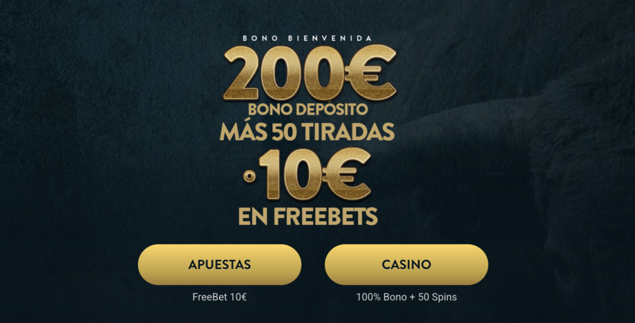 bono bienvenida golden bull casino