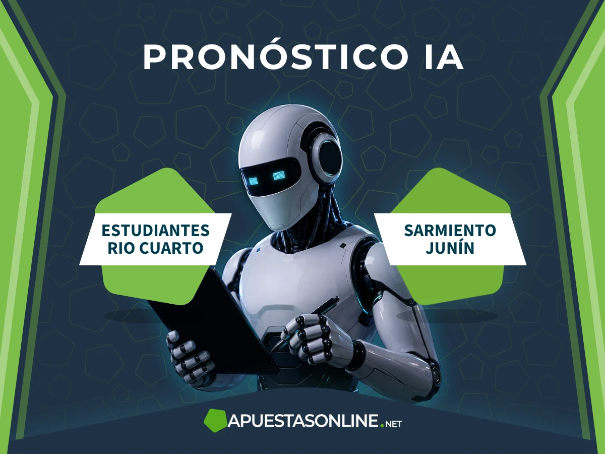 Pronóstico de IA al Estudiantes de Río Cuarto – Sarmiento (04/09/26)