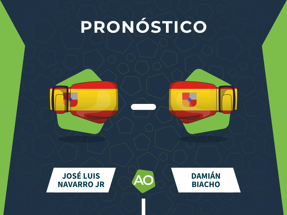 Pron&oacute;stico de la pelea entre Jos&eacute; Luis Navarro Jr y Dami&aacute;n Biacho el 03 de Octubre en Boadilla del Monte, Madrid.