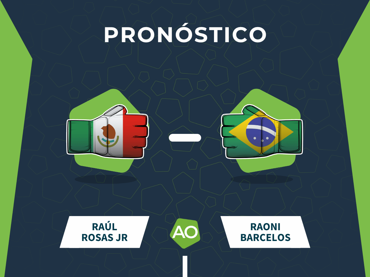 Pronóstico de la pelea entre Raúl Rosas Jr y Raoni Barcelos para UFC Fight Night el 26 de Septiembre en USA.
