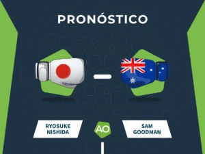 Pronóstico del combate entre Ryosuke Nishida y Sam Goodman en Tokyo el 27 de Septiembre.