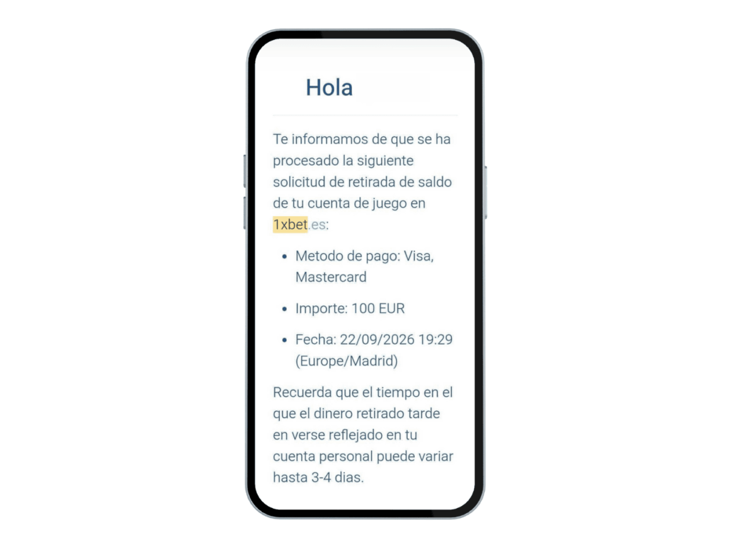 1xbet retirada de saldo Visa (1)