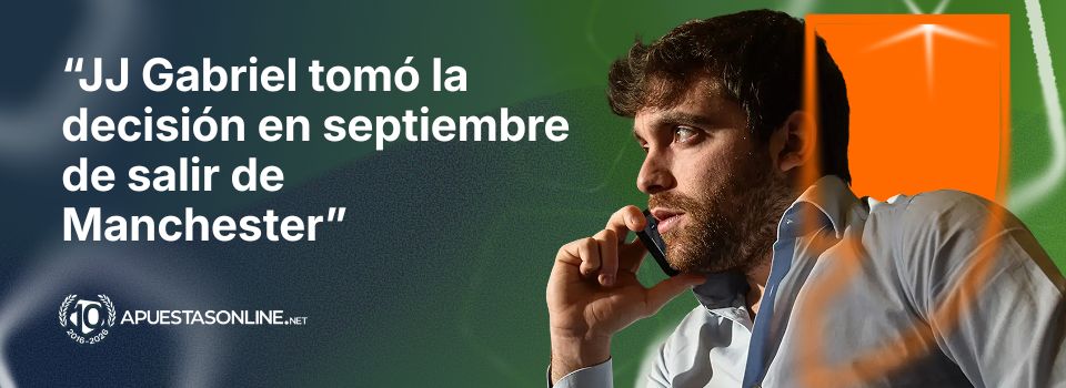 Imagen cita de Frabrizio Romano: JJ Gabriel tomó la decisión en septiembre de dejar el Manchester United