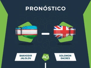 Pronóstico de la pelea entre Bakhodir Jalolov y Solomon Dacres el 17/10/2026 en Londres.