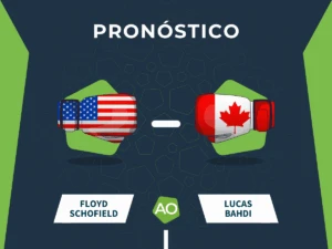 Pronóstico de la pelea entre Floyd Schofield y Lucas Bahdi el 10/10/26 en Chicago, USA.