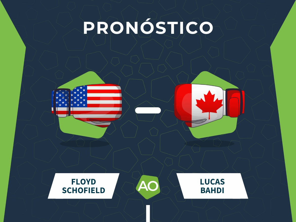 Pronóstico de la pelea entre Floyd Schofield y Lucas Bahdi el 10/10/26 en Chicago, USA.