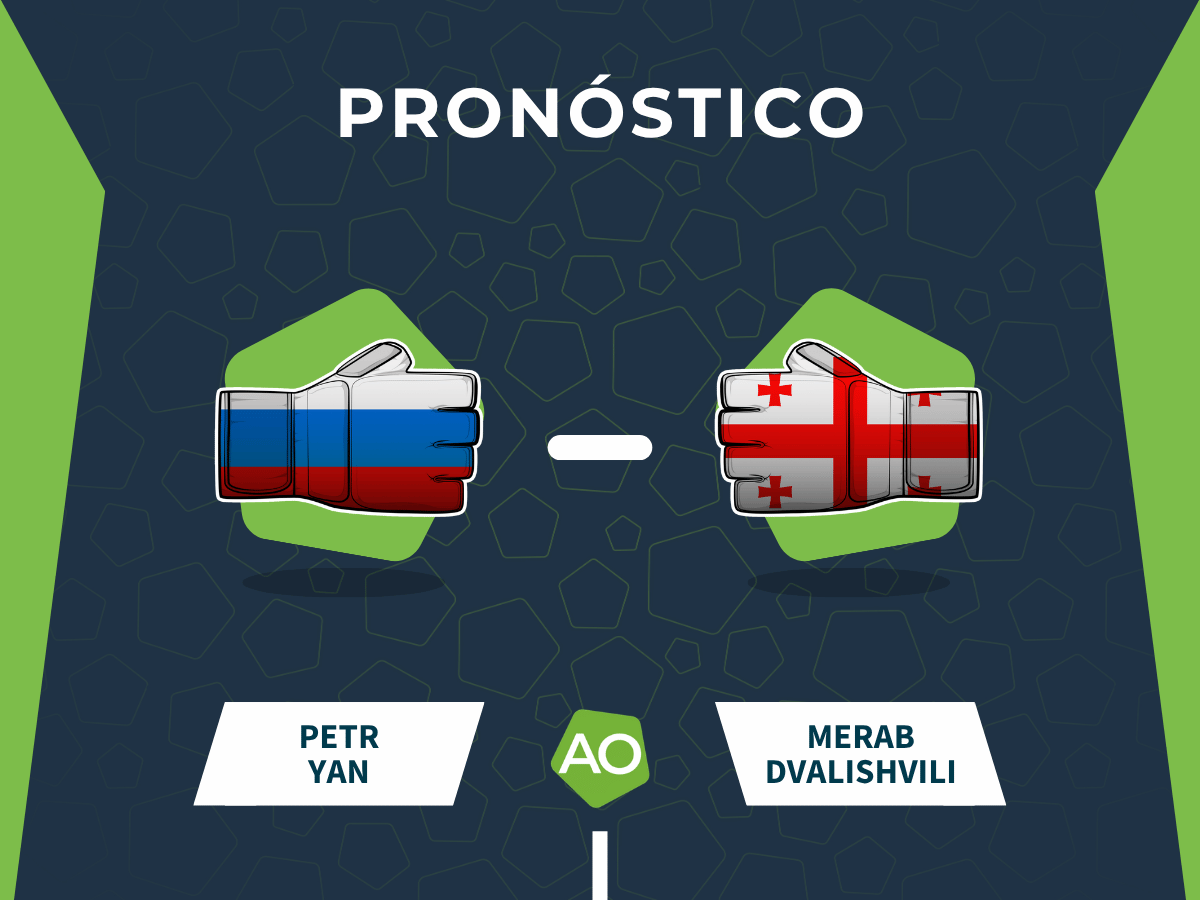 Pronóstico de la pelea entre Petr Yan y Merab vs Dvalishvili el 24 de Octubre en Abu Dhabi.